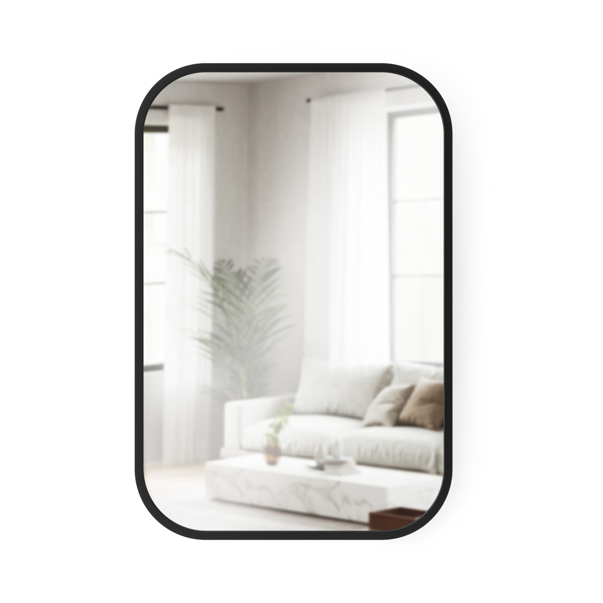 Wall Mirrors | color: Black | size: 24x36" (61x91 cm)