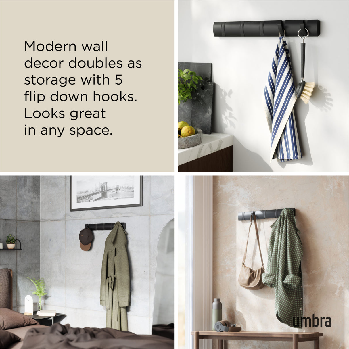 Wall Hooks | color: Black-Black