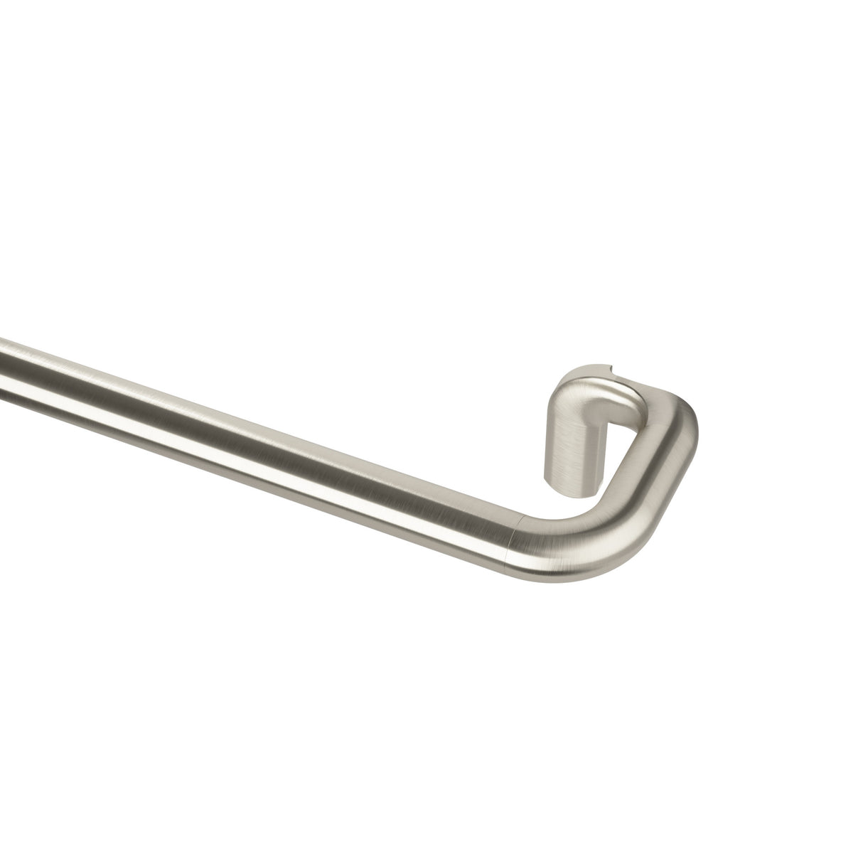 Single Curtain Rods
| color: Matte-Nickel | size: 28-48" (71-122 cm) | diameter: 3/4" (1.9 cm)