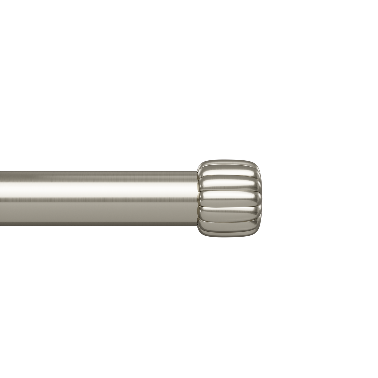 | color: Nickel-Steel | size: 66-120" (168-305 cm) | diameter: 1" (2.5 cm)