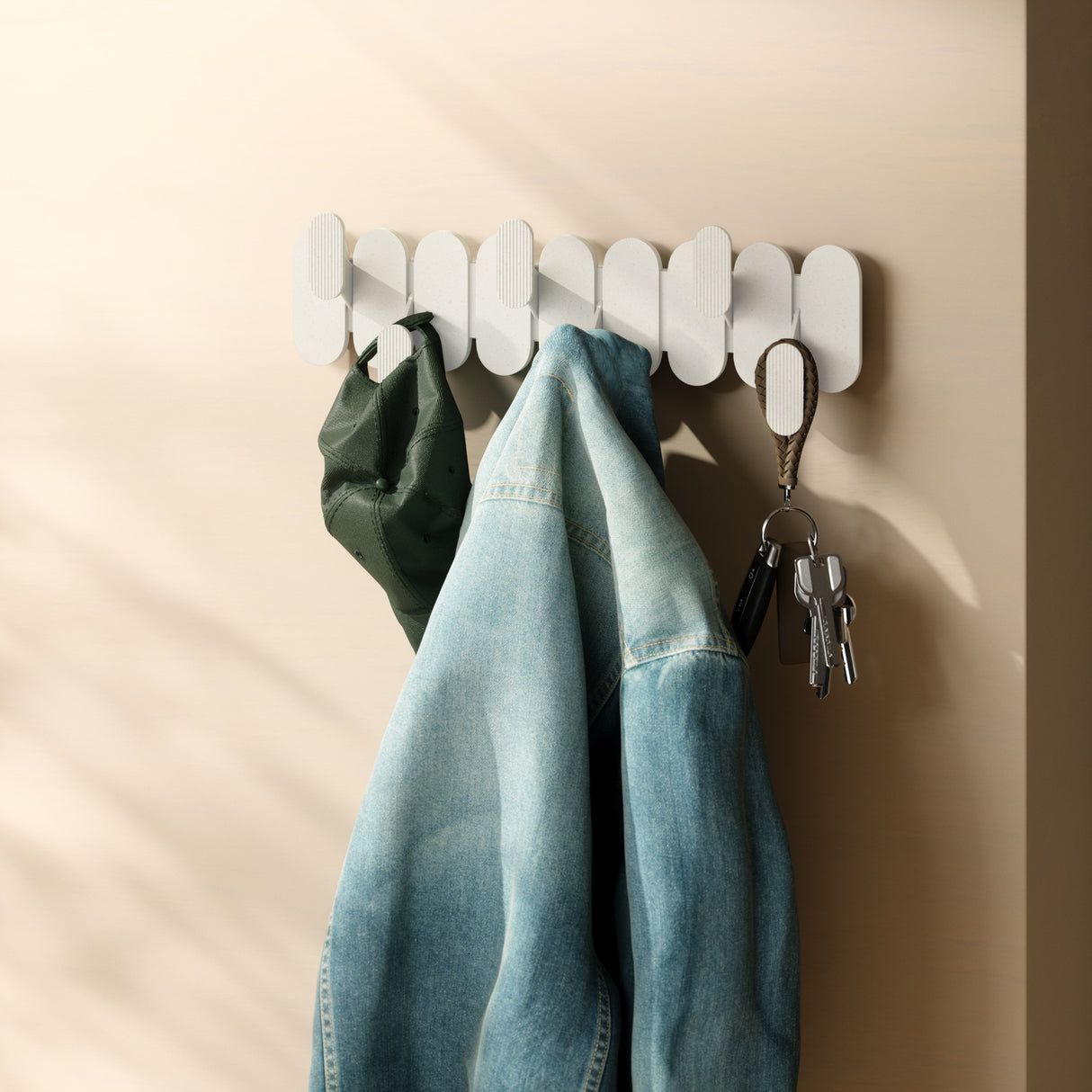 Wall Hooks | color: Sand | Hover