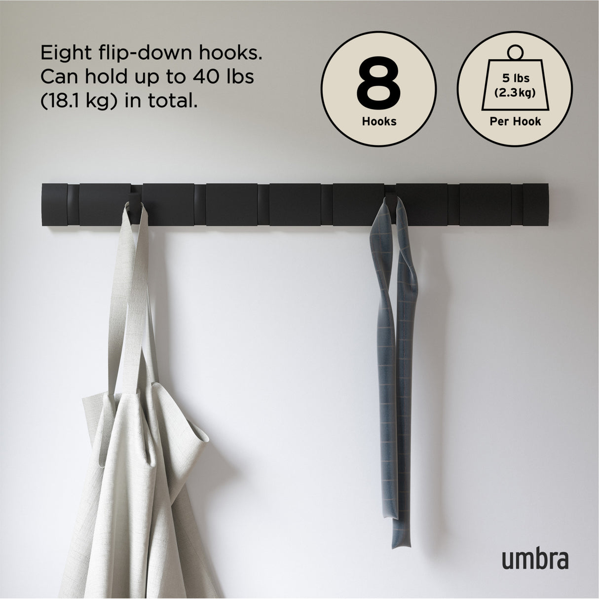 Wall Hooks | color: Black-Black
