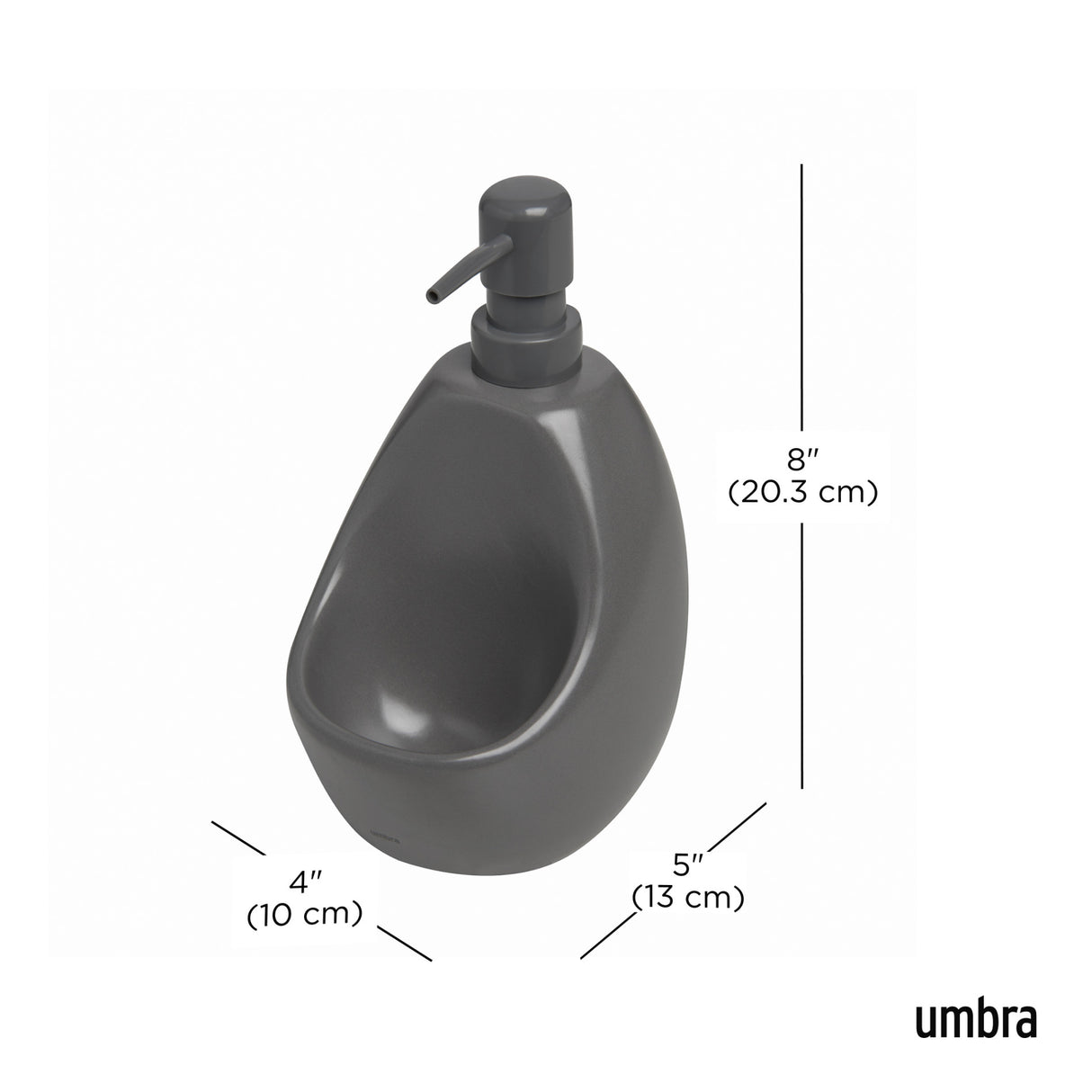 Soap Dispensers | color: Charcoal
