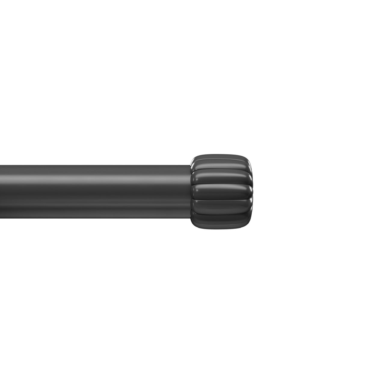 | color: Matte-Black | size: 66-120" (168-305 cm) | diameter: 1" (2.5 cm)