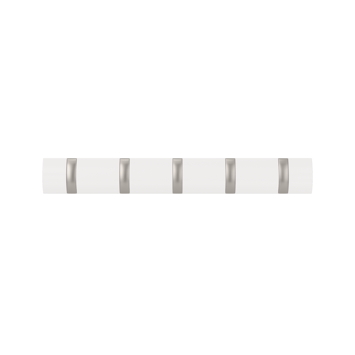 Wall Hooks | color: White-Nickel