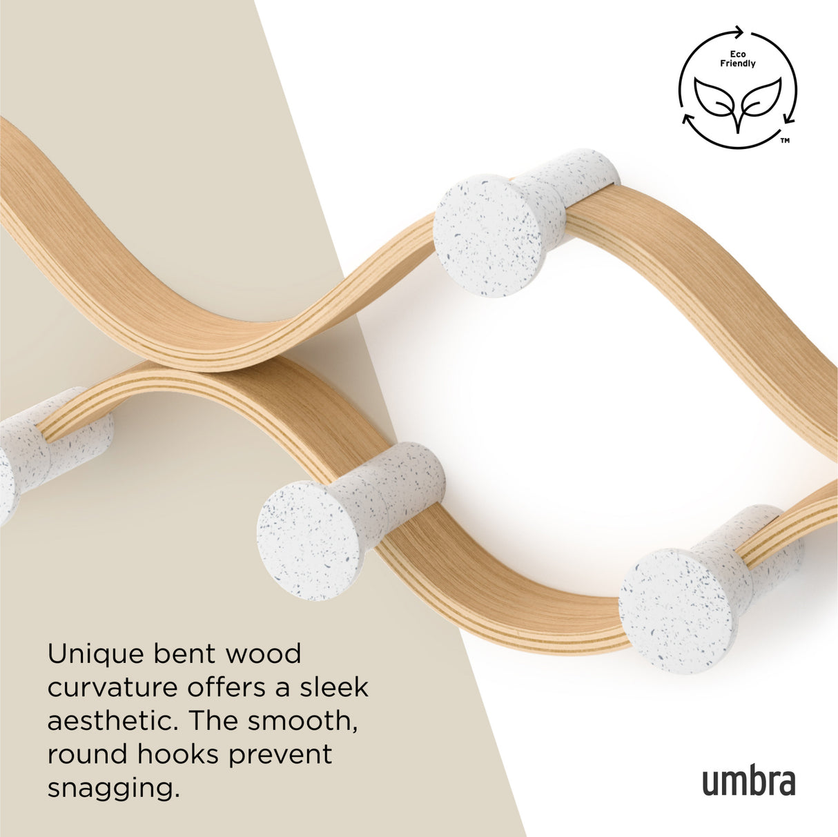 Wall Hooks | color: White-Natural