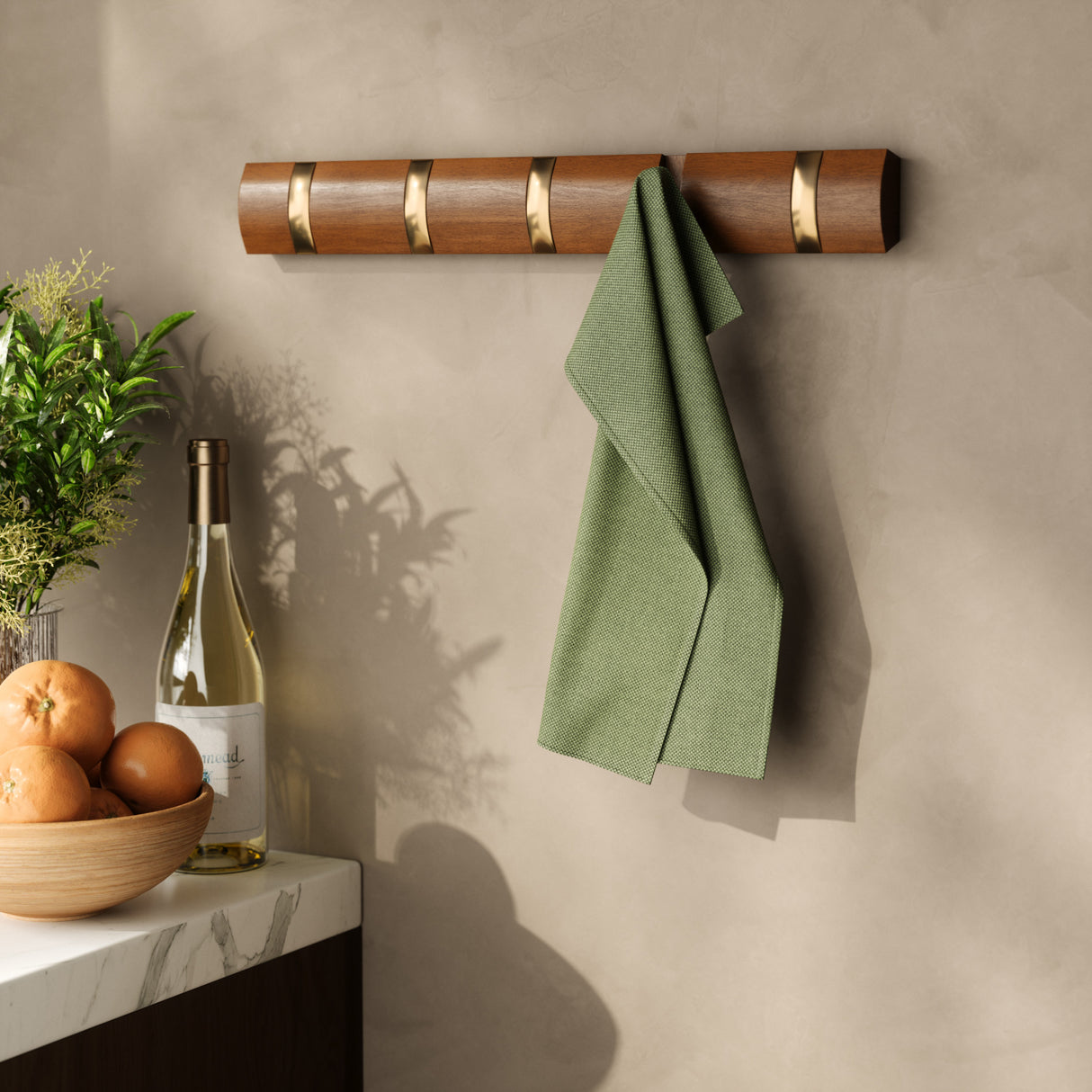 Wall Hooks | color: Warm-Gold