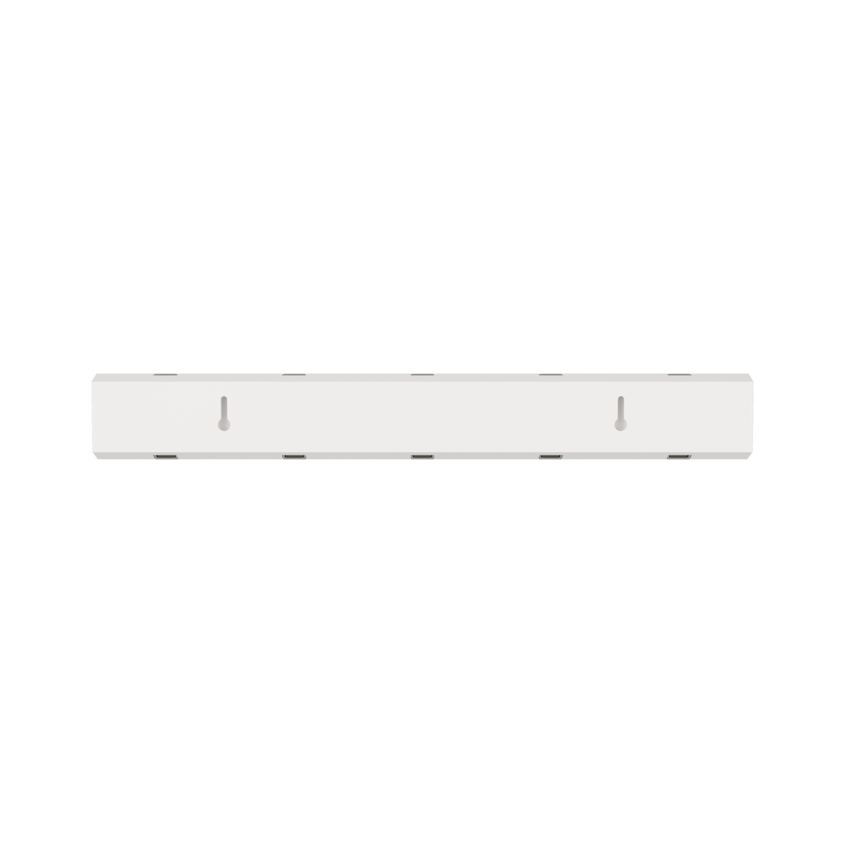 Wall Hooks | color: White-Nickel