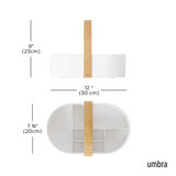 Cosmetic Organizers | color: White-Natural