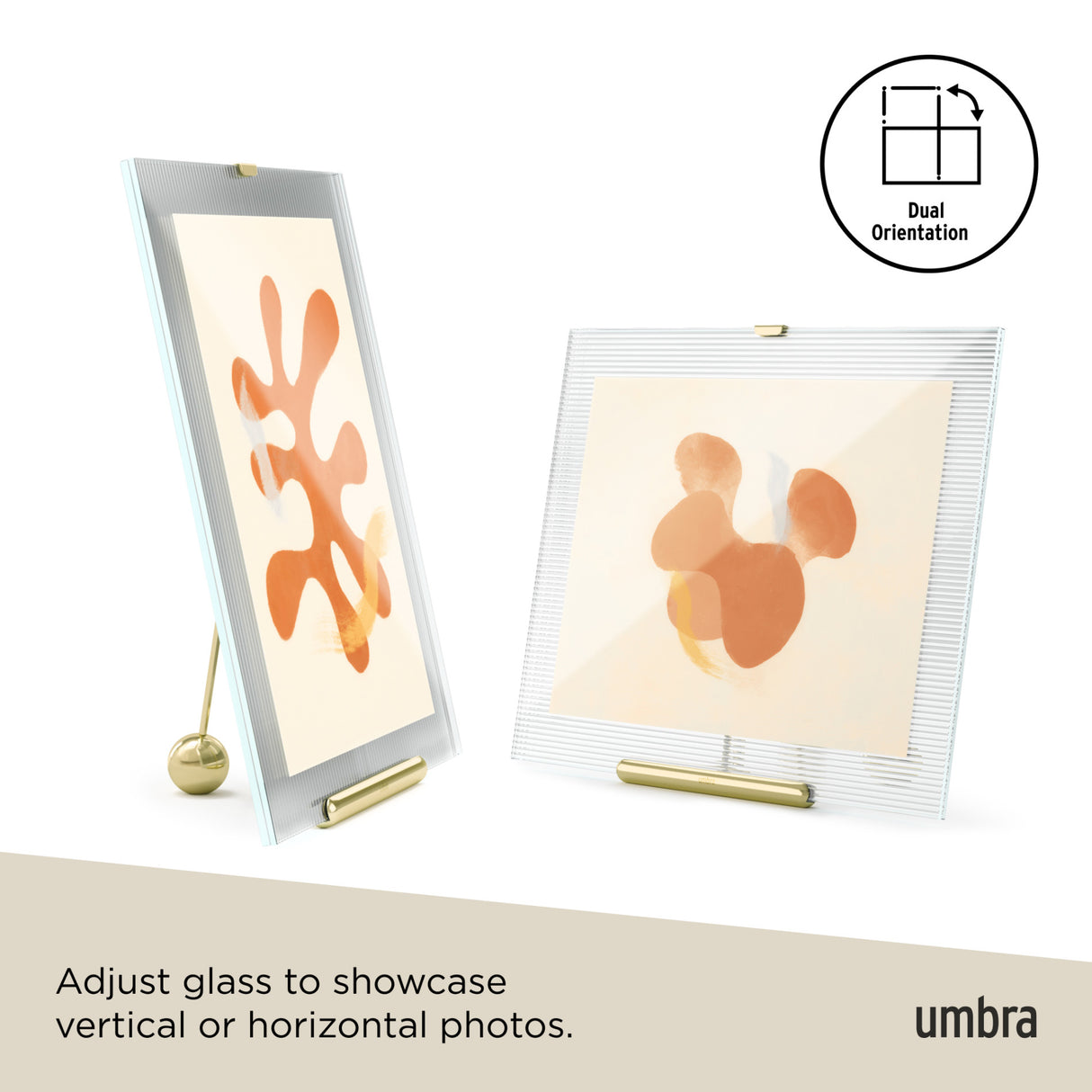 Tabletop Frames | color: Brass | size: 8x10" (20-25 cm)