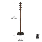 Coat Racks & Valets | color: Black-Walnut