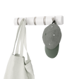 Wall Hooks | color: White-Nickel