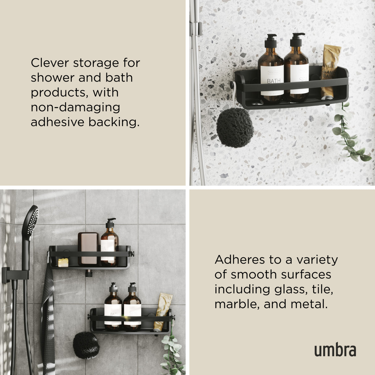 Shower Storage | color: Black