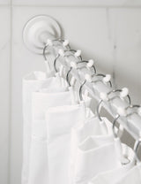 Shower Rods & Rings | color: Chrome-White