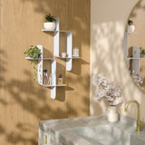 Shelves & Magazine Racks | color: White | size: 2-Pack