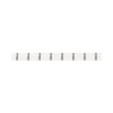 Wall Hooks | color: White-Nickel