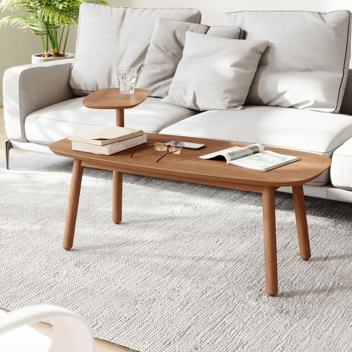 Coffee Tables & End Tables | color: Light-Walnut | Hover