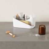 Cosmetic Organizers | color: White-Grey