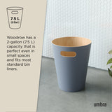 Bathroom Trash Cans | color: Slate Blue