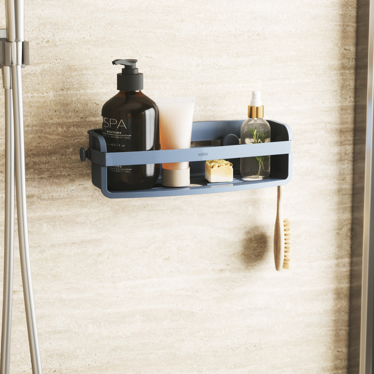 Shower Storage | color: Slate Blue