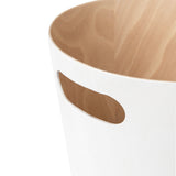 Bathroom Trash Cans | color: White-Natural