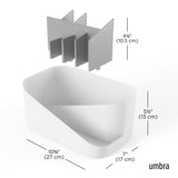 Cosmetic Organizers | color: White-Grey