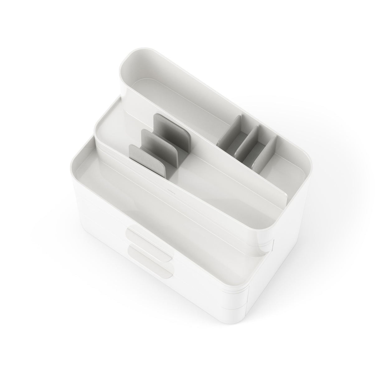 Cosmetic Organizers | color: White-Grey