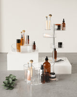 Cosmetic Organizers | color: Clear-Nickel