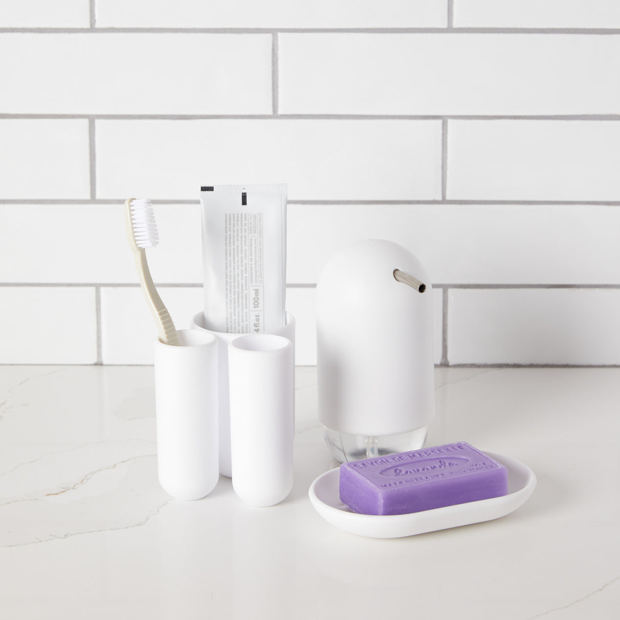 Soap Dispensers | color: White