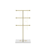 Jewelry Stands | color: White-Brass