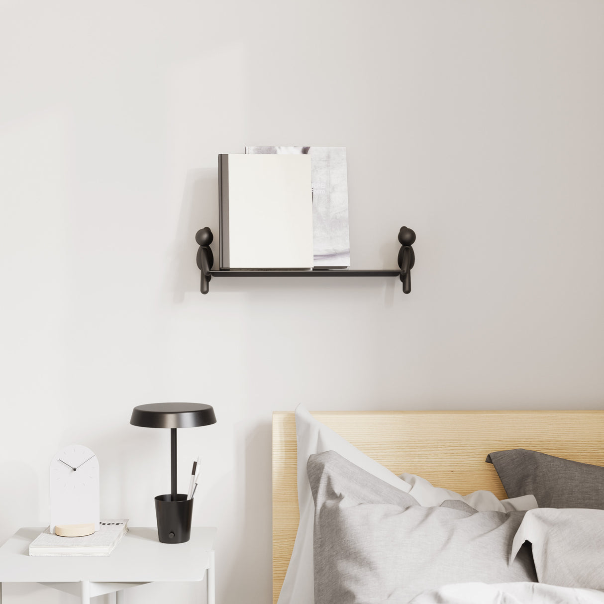 Shelves & Magazine Racks | color: Black