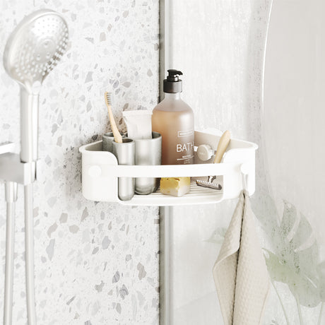 Shower Storage | color: White | Hover