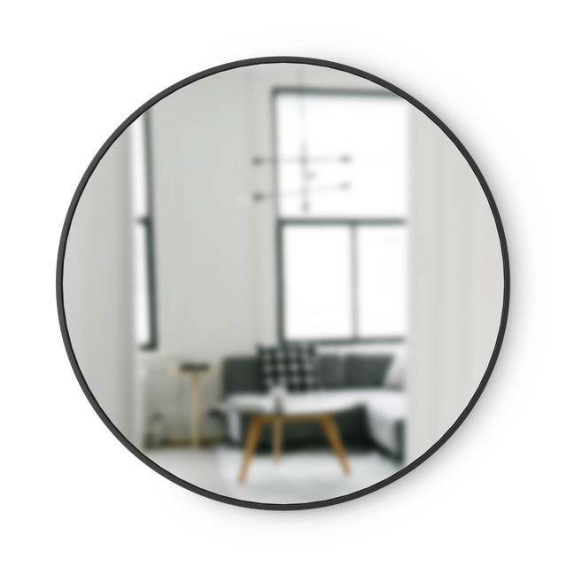 Wall Mirrors | color: Black | size: 37" (94 cm)