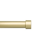 Single Curtain Rods | color: Gold | size: 36-66" (91-168 cm) | diameter: 1" (2.5 cm)