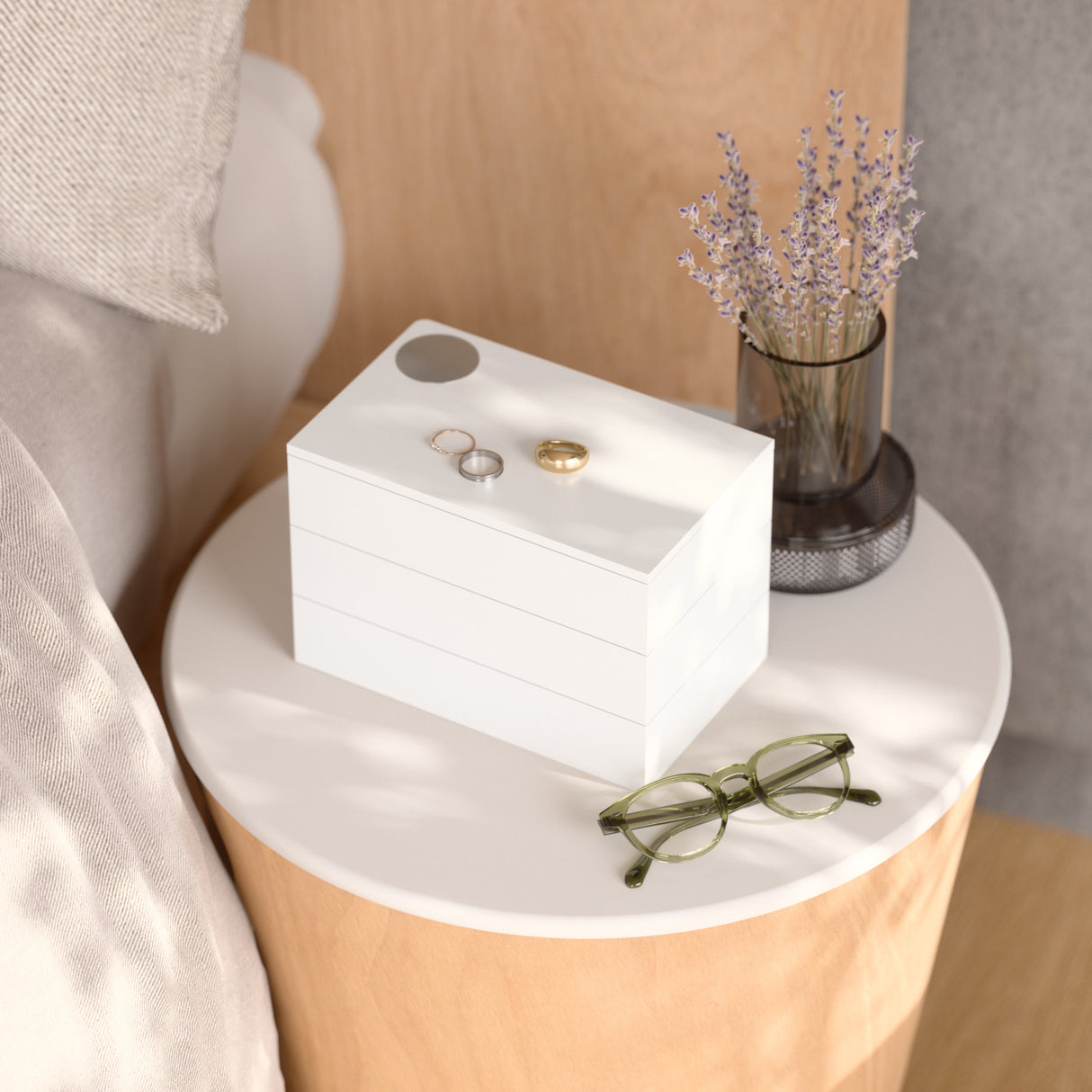 Jewelry Boxes | color: White | Hover