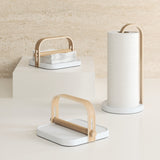 Napkin Holders | color: White/Natural