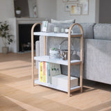 Shelves & Magazine Racks | color: White-Natural | https://vimeo.com/681026242