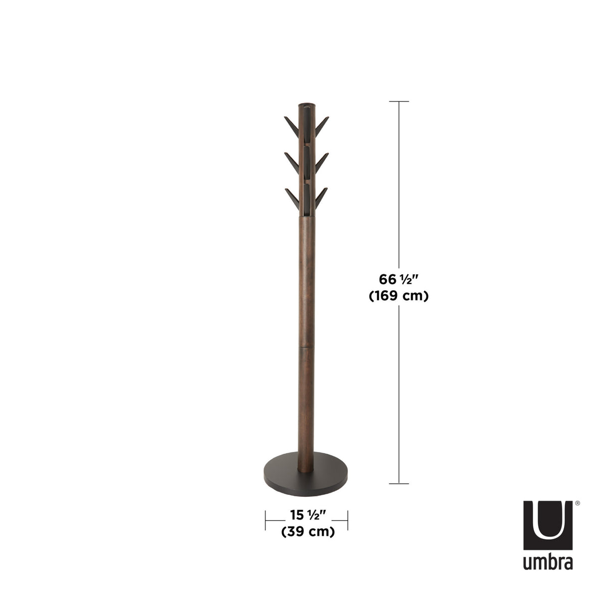 Coat Racks & Valets | color: Black-Walnut