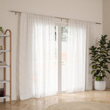 Single Curtain Rods | color: Nickel-Steel | size: 64-128" (162-325 cm) | diameter: 1" (2.5 cm)