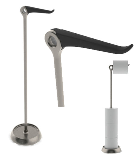 Toilet Paper Stands | color: Nickel