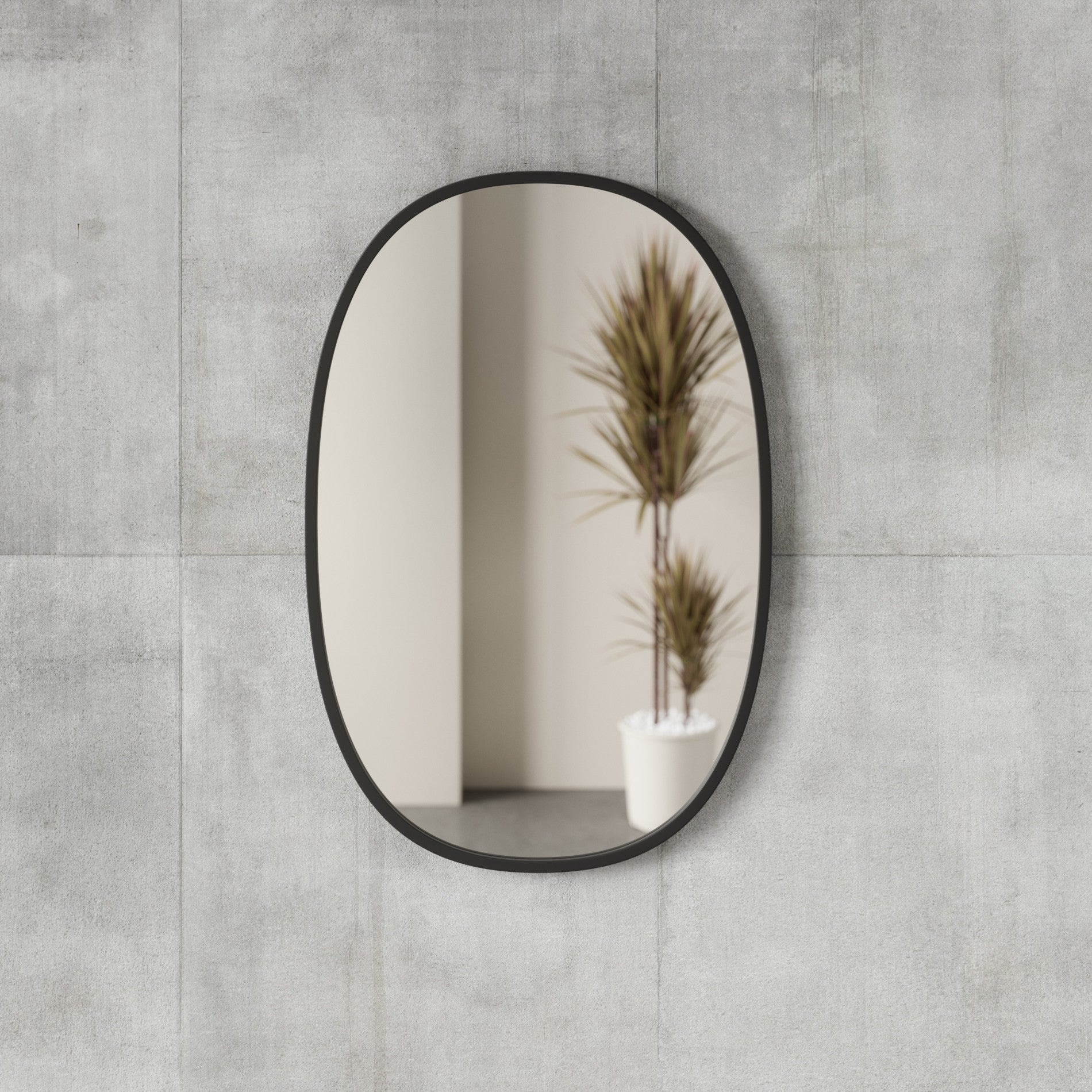 Hub Oval Wall Mirror – Umbra UK