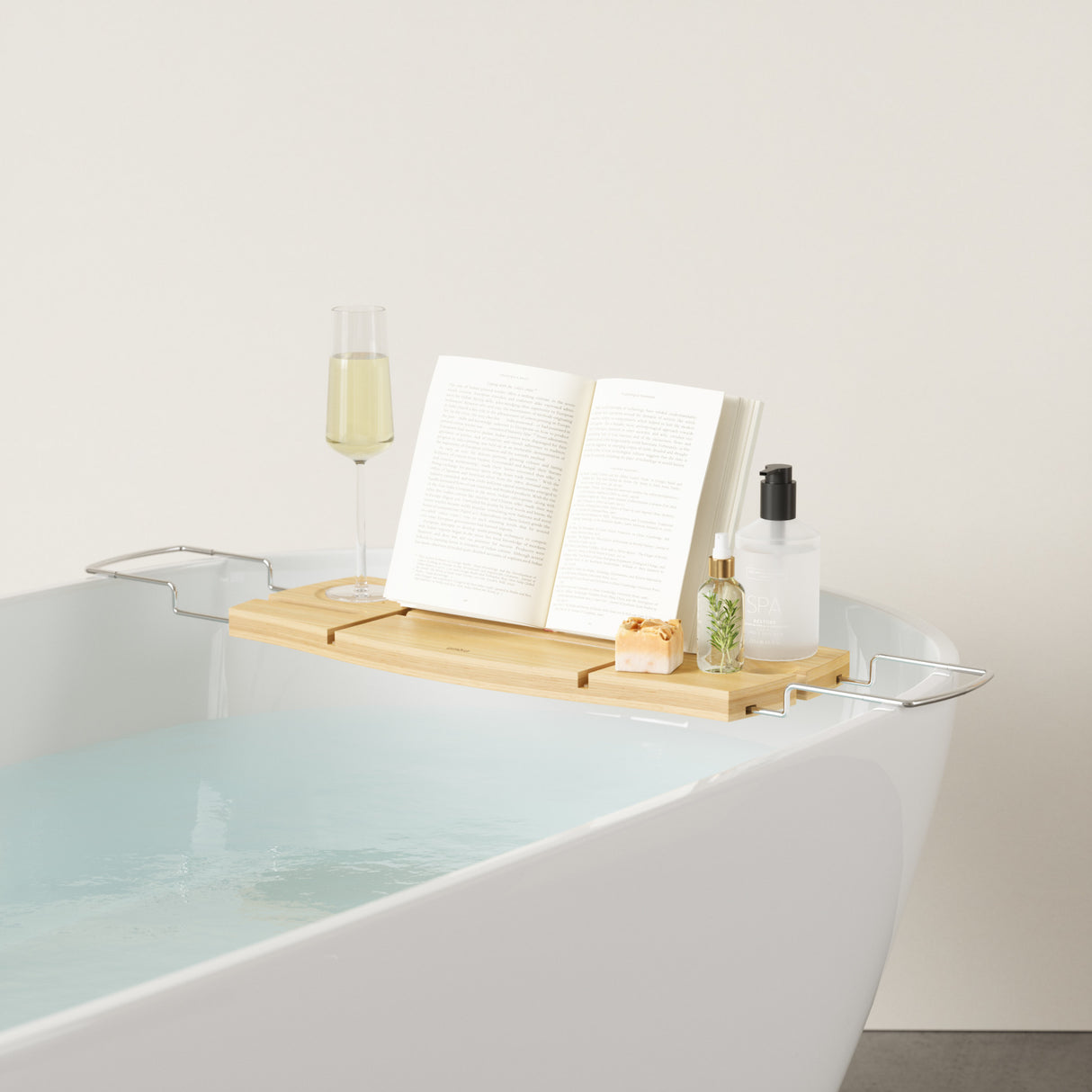 Bathtub Caddy | color: Natural