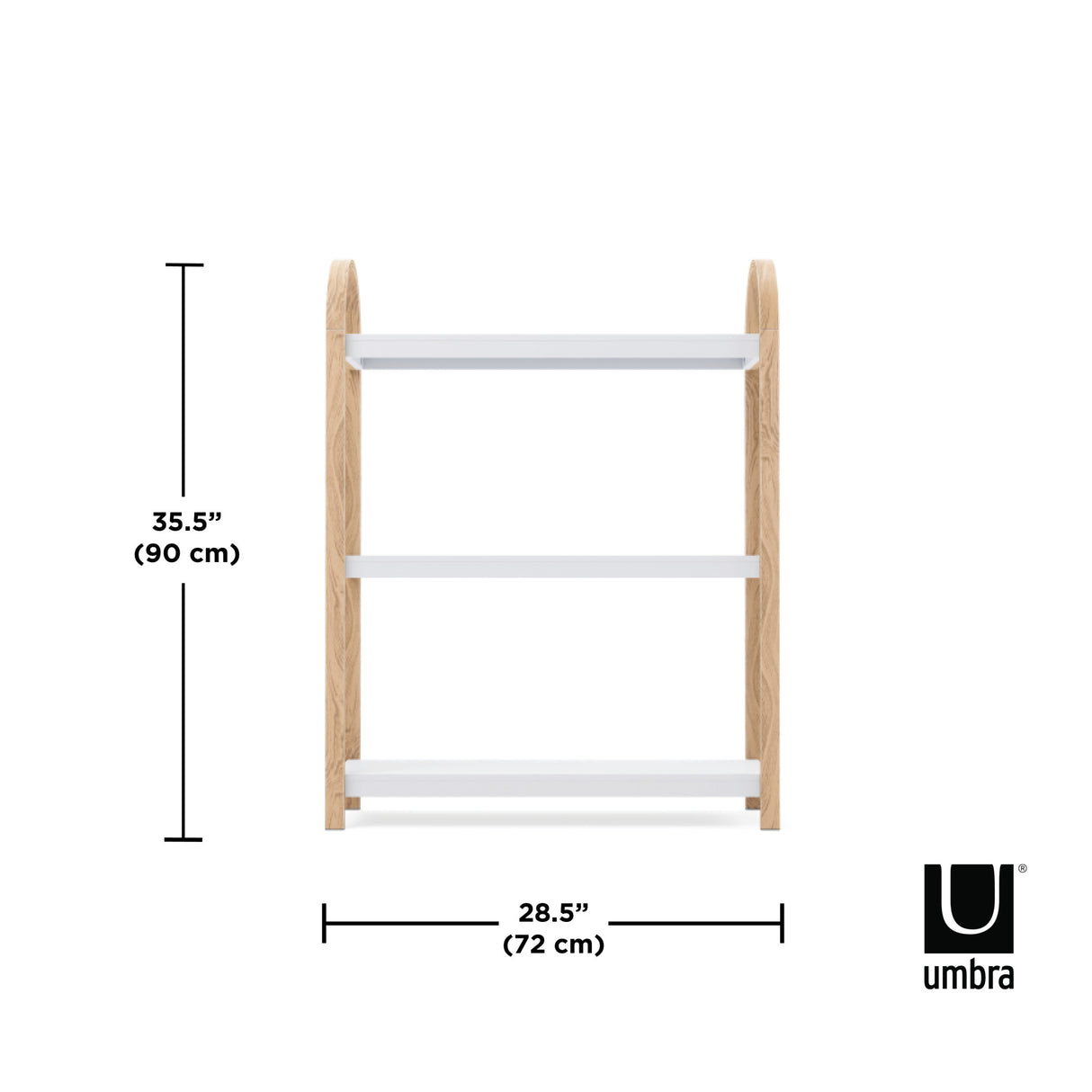 Shelves & Magazine Racks | color: White-Natural