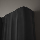 Double Curtain Rods | color: Matte-Black | size: 66-144" (168-365 cm) | diameter: 3/4" (1.9 cm)