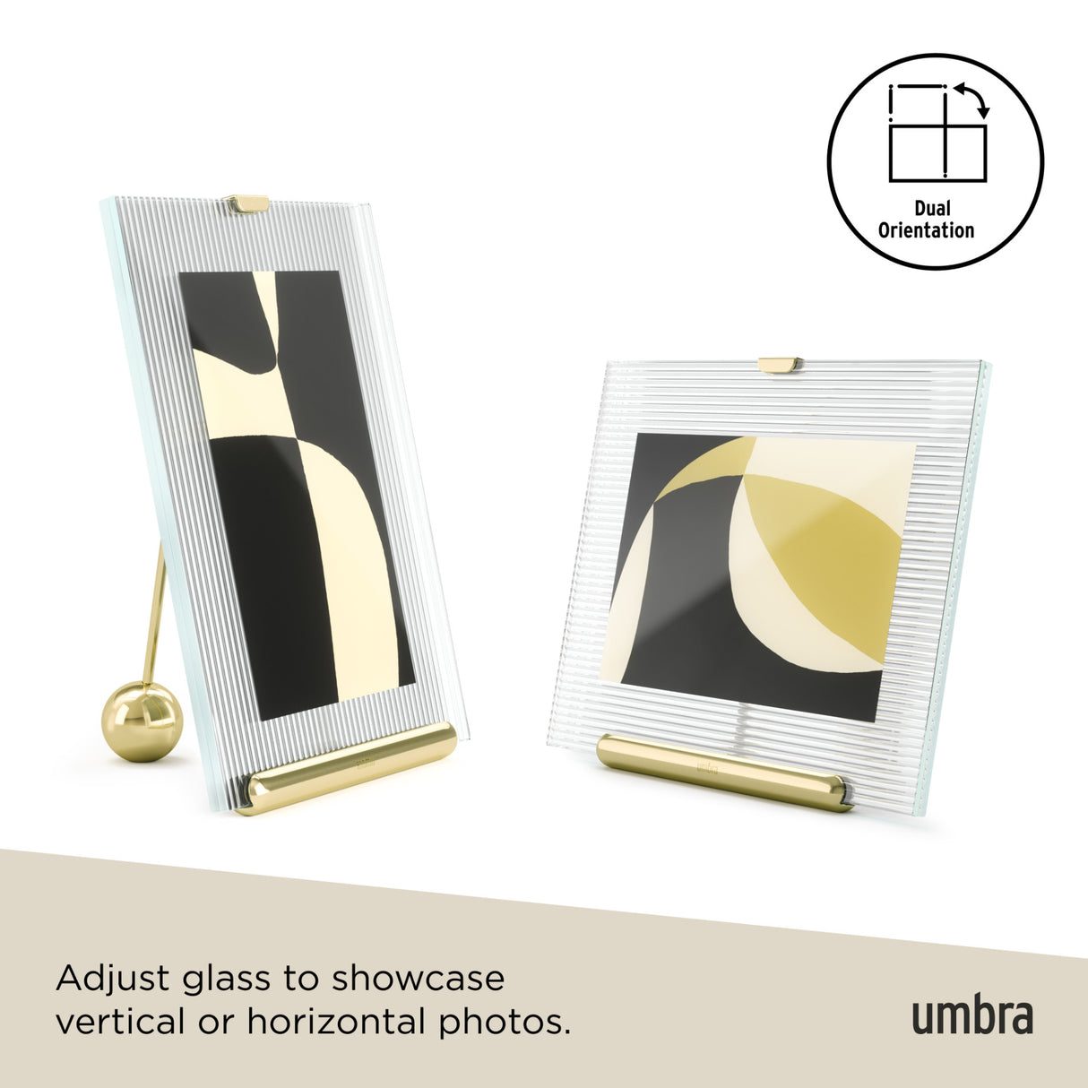 Tabletop Frames | color: Brass | size: 5x7" (13-18 cm)