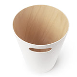 Bathroom Trash Cans | color: White-Natural