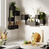 Wall Planters | color: Black