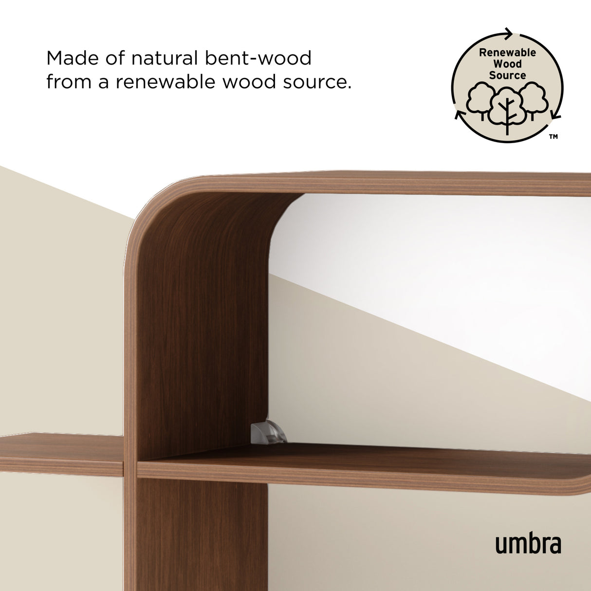 Shelves & Magazine Racks | color: Light-Walnut