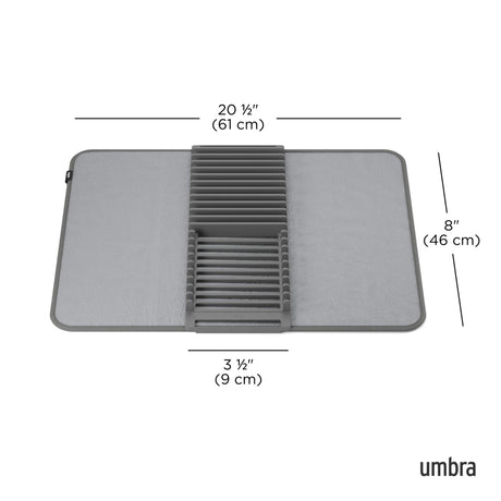 Dish Mats | color: Charcoal