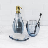 Tumblers & Toothbrush Holders | color: Denim | Hover
